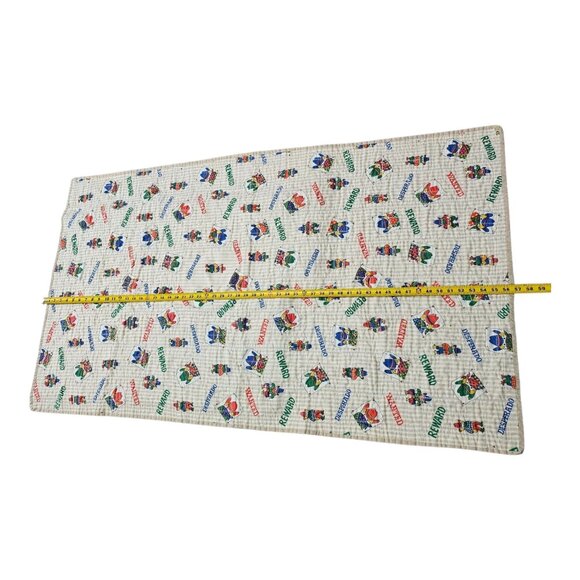 Vintage Handmade Children Quilt Western Cowboy Reward Desperado Wanted Blanket - Picture 6 of 11